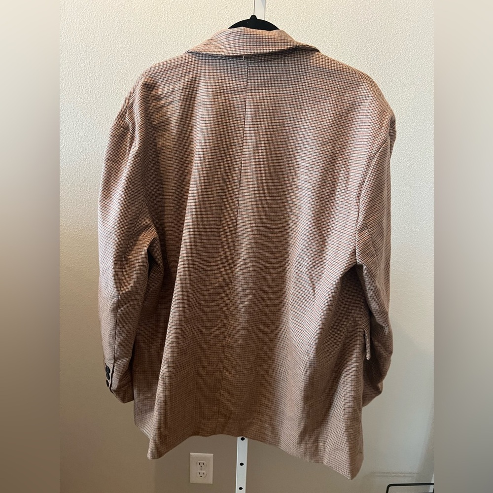 NWOT Free People Reggie Blazer Ginger Combo - Picture 11 of 14